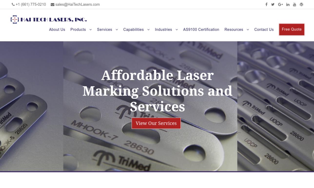 Hai Tech Lasers, Inc.
