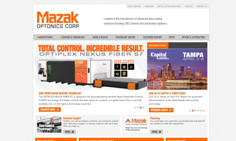 Mazak Optonics Corporation
