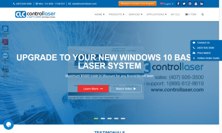 Control Laser Corporation USA